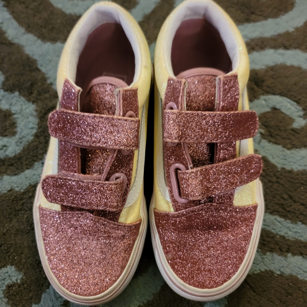 Toddler Girls velcro vans